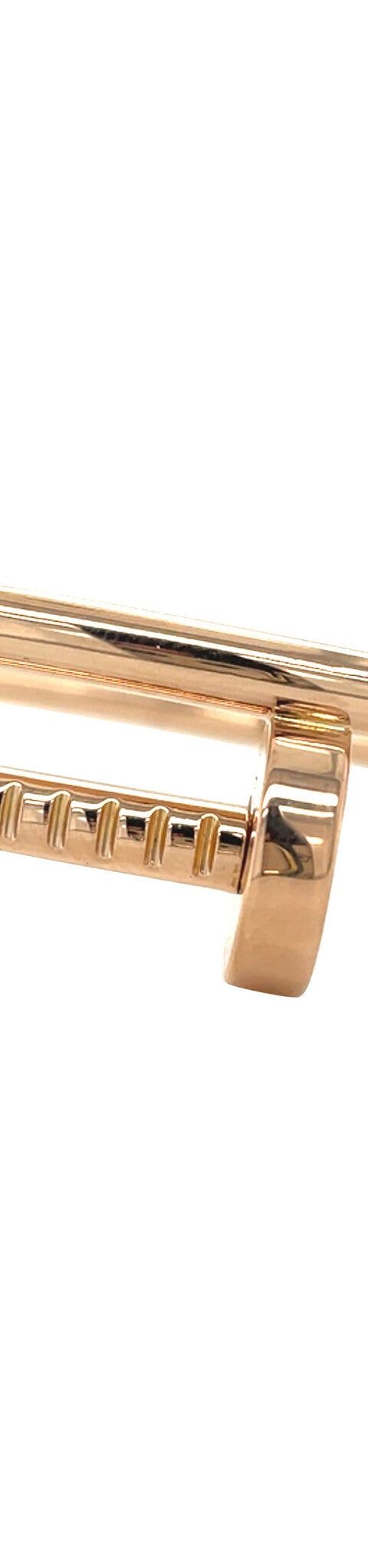 Vintage Cartier Juste 18K Rose Gold un Clou Bracelet